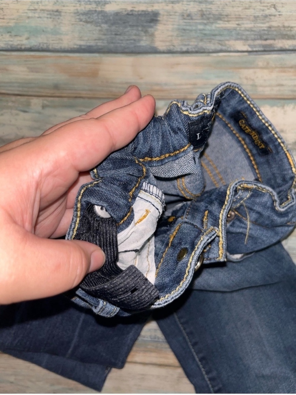 Lucky Brand Girls Size 10 Jeans Bundle Zoe Skinny Elastic Waist 2 Pair - Picture 5 of 12